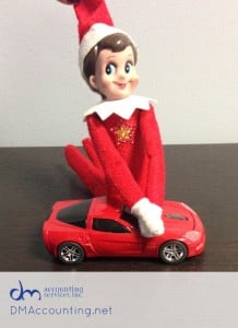 WM_elf w red car